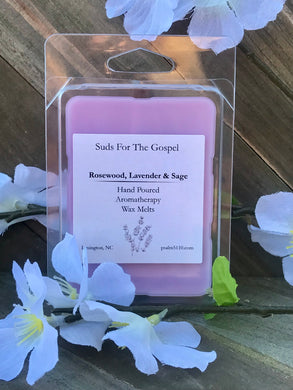 Rosewood, Lavender & Sage Aromatherapy Wax Melts
