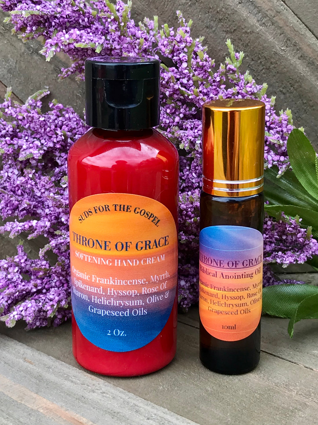 Throne of Grace Anointing Oil & Softening Hand Cream