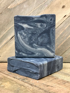 Organic Sandalwood, Cedar & Eucalyptus with Activated Charcoal Handmade Soap