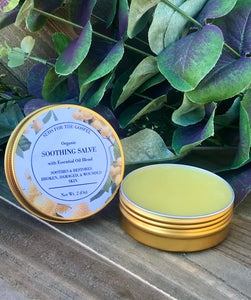 Natural & Organic Essential Oil Blend Soothing Salve