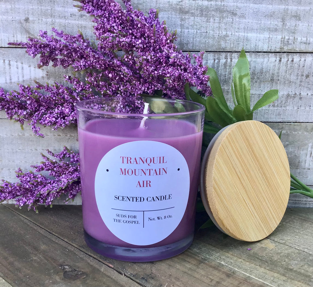 Tranquil Mountain Air Scented Candle