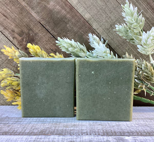 Organic Goat Milk Soap with Patchouli & Japanese Peppermint Essential Oils