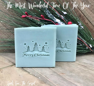 Merry Christmas Organic Handmade Soap