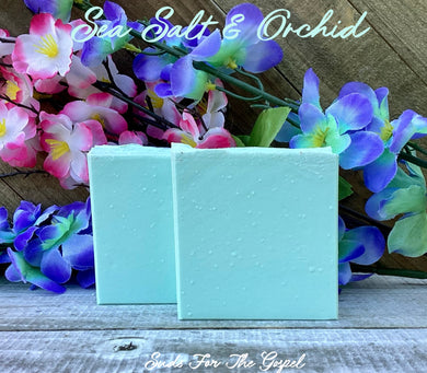Sea Salt & Lily Organic Handmade Soap