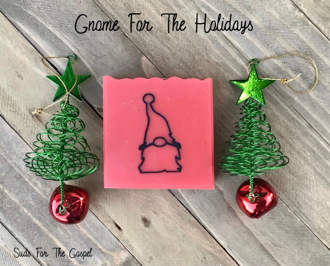 Gnome For The Holidays Organic Handmade Soap