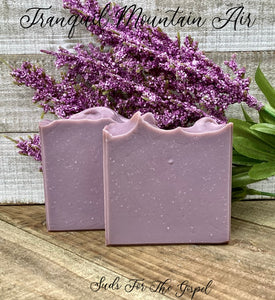 Tranquil Mountain Air Organic Handmade Soap