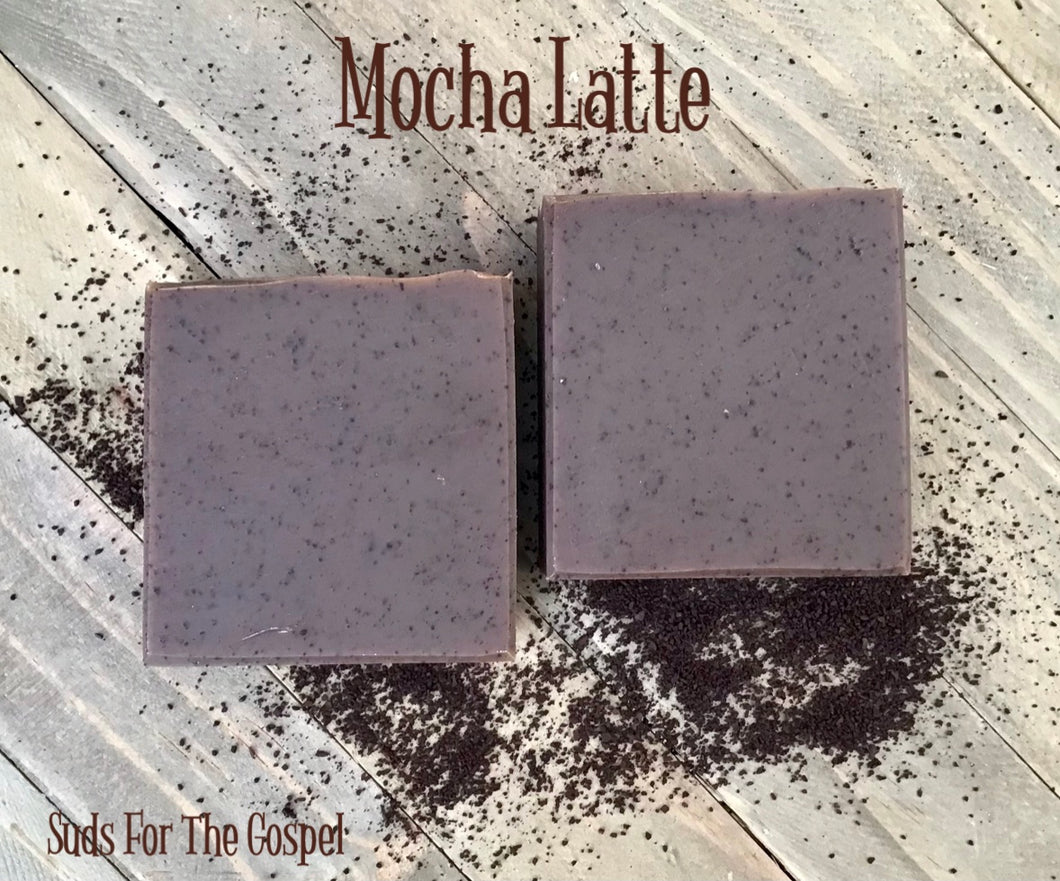 Mocha Latte Exfoliating Organic Handmade Soap